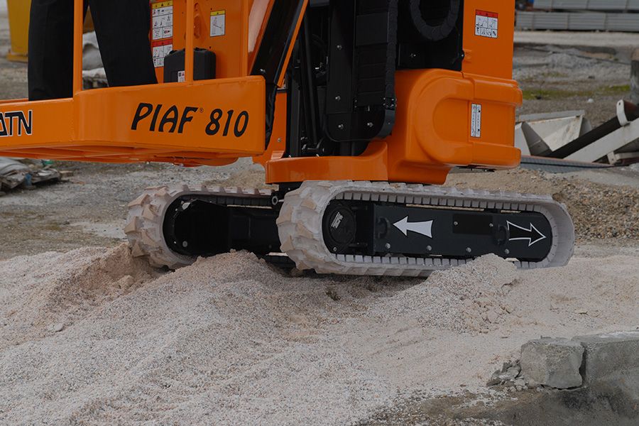 Machine hydraulique Piaf 810 transportable sur remorque