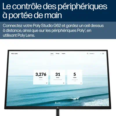 HP Poly Système de visioconférence Poly Studio G62_3