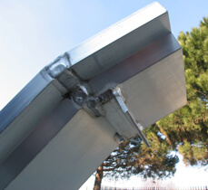 Rampe pour personnes à mobilité réduite - largeur int. 155mm - aluminium avec rebords - surface antidérapante - hauteur à franchir de 50 à 420mm_3