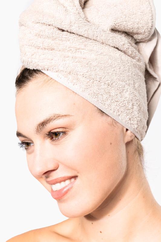 Serviette de toilette Bio Kariban - Réf: K100 - 100% coton biologique, 450 g/m², 100x50 cm_3