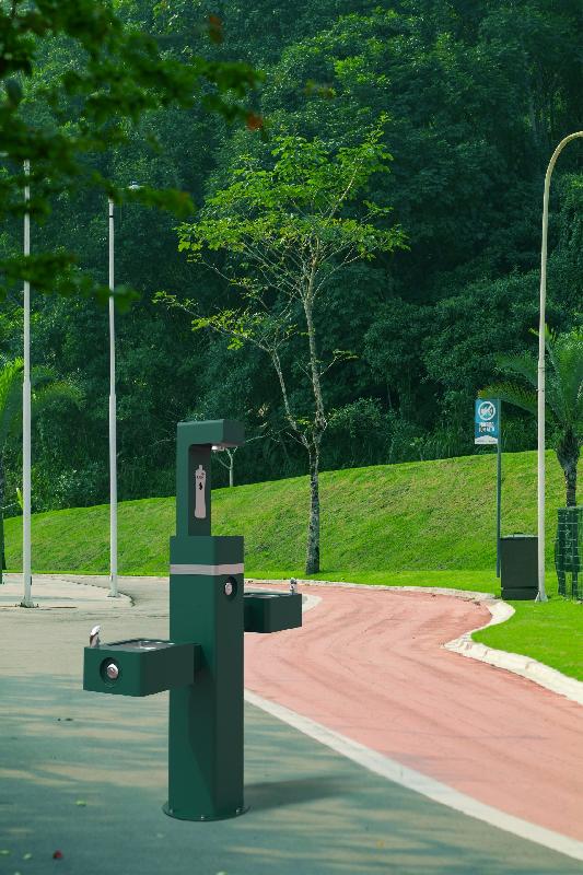 Fontaine extérieur plein air avec gamelle pour animaux - sans électricité_3