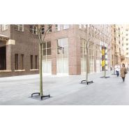 Grille d'arbre ovale couleur noir sablé 100 - Velopa - Scala grilles d'arbre_3