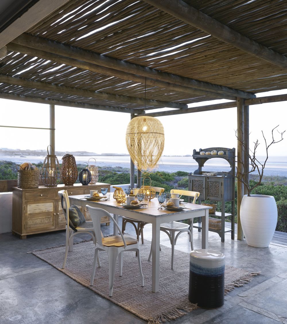 Chaise bistrot en rotin et bouleau TRADITION - Maison du Monde - H88xL49xPR52 - style rustique chic_3