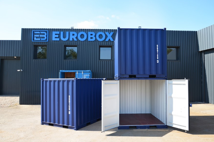 Container maritime 9 pieds - compact et robuste, 10 m³ de stockage, acier corten_3