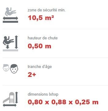 Jeu à ressort poulet - Monoplace motif animalier conforme EN1176 - Référence BT15090_3