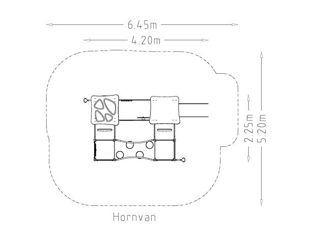 Structure multi-jeux pour enfants 3 à 5 ans - UniMini Hornavan 8098217 - Hags_3