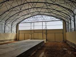 Tunnel d'élevage pour Chèvrerie isolée  - type 12.80m de large_3