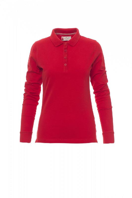 Polo cintré - Manches longues et 4 boutons - FLORENCE LADY 000931-0021 - Payper_3