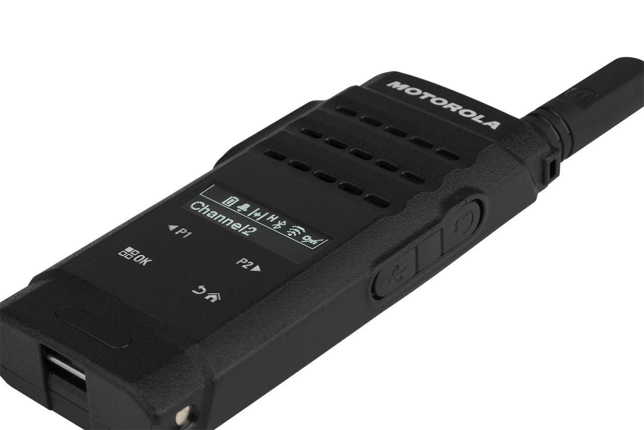 Portatif radio DMR Motorola SL2600 - Bluetooth, Wi-Fi, localisation indoor, VHF/UHF, écran OLED_3