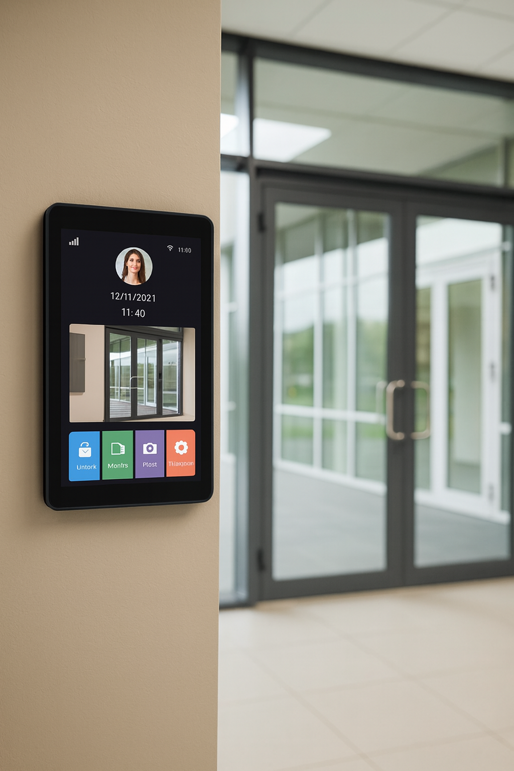 Écran tactile 8 pouces professionnel YziPanel - Android 12 ou 14 - 4 Go RAM / 32 Go ROM - EVI-YZ08P_3