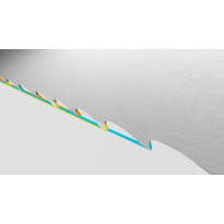 Lame de scie à ruban carbure sur mesure - Bahco EZX Extreme Easy-Cut / 3859 Carbide Easy-Cut EZX - Résistance extrême et longue durée_3