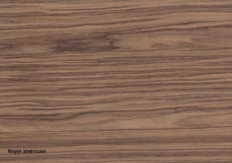 Table de réunion rectangulaire série X10 finition hébénisterie - Officity - 560, Noyer américain, Cuir marron_3