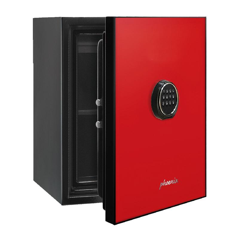 Coffre fort de Luxe avec panneau de porte rouge et serrure électronique - PHOENIX SPECTRUM LS6001ER_3