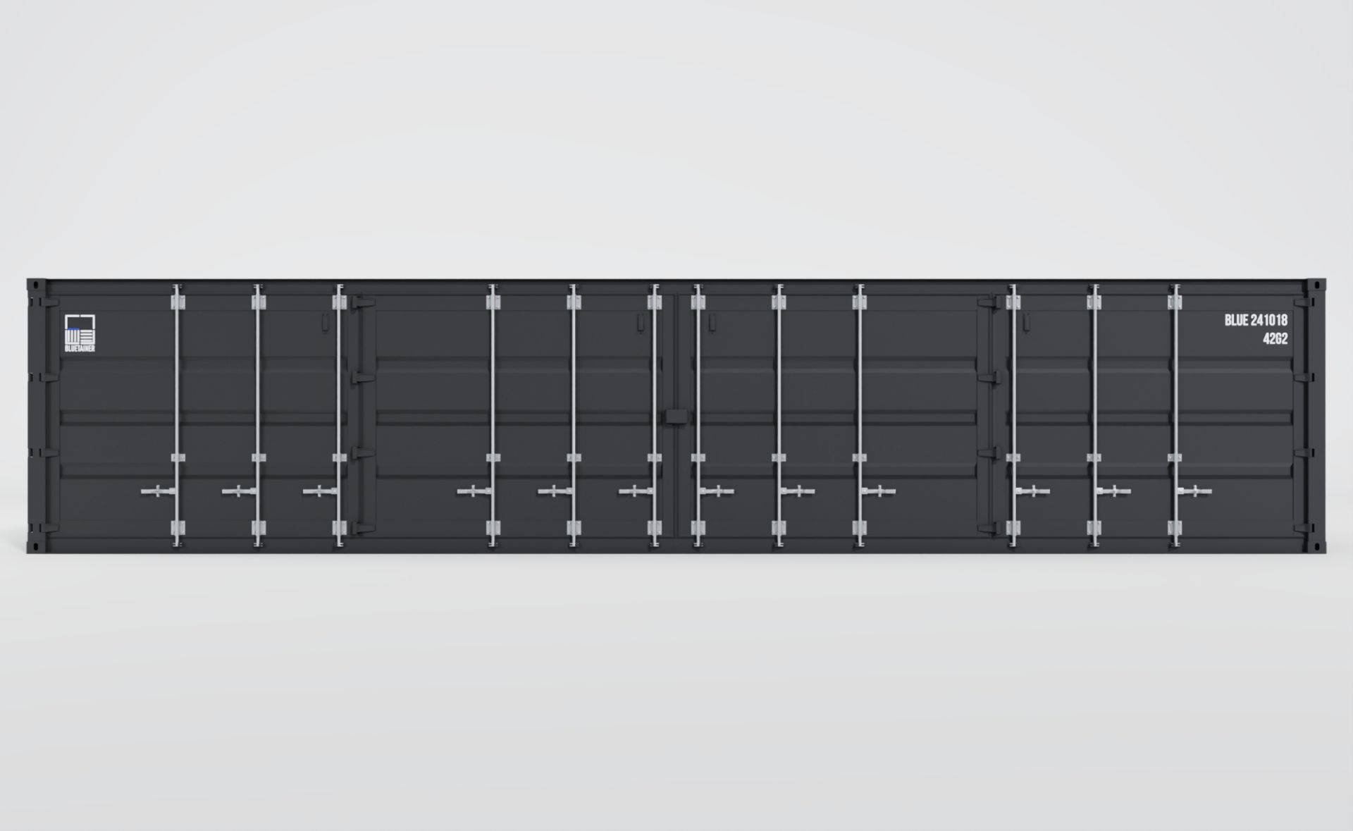 Container maritime 40 pieds - Open Side - Bluetainer - Options neuf ou occasion étanche/non étanche_3
