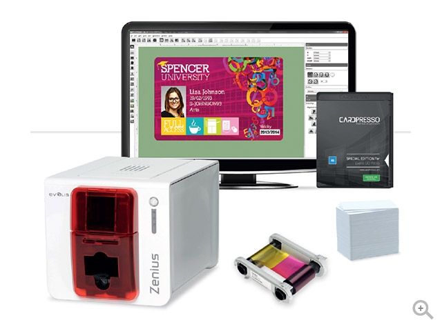 Zenius - Imprimante RFID Evolis - Impression simple face - 500 à 5 000 cartes/an_3