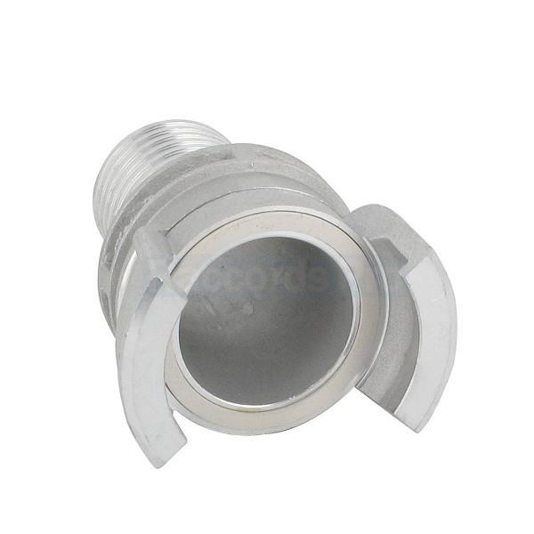 Demi-raccord symétrique avec verrou - DN 32 mm - Embout annelé Ø 35 mm - Inox_3