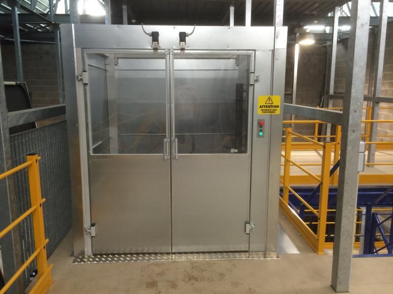 Monte-palettes Hamon - Charge 500 à 700 kg - Élévation jusqu'à 12 m - Dimensions personnalisables_3