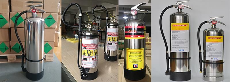 Sscw-10 - extincteur de cuisine en acier inoxydable - Pri-Safety - capacité 10L pour le marché du Chili_3