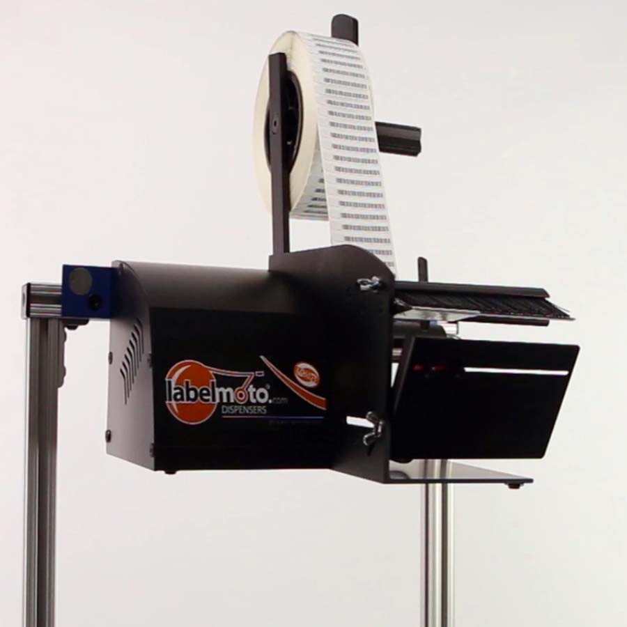 Distributeur automatique séparateur de liner pour étiquettes opaques - Labelmoto® LDX6025, LDX6050, LDX6100 - Aluminium anodisé_3