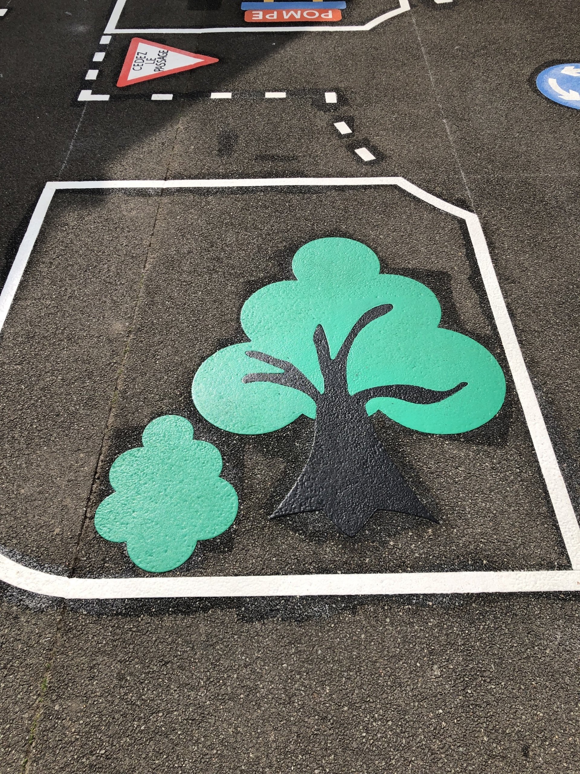 Jeux thermocollés - Pack complet circulation 8mx8m - Référence BTJTR8_3