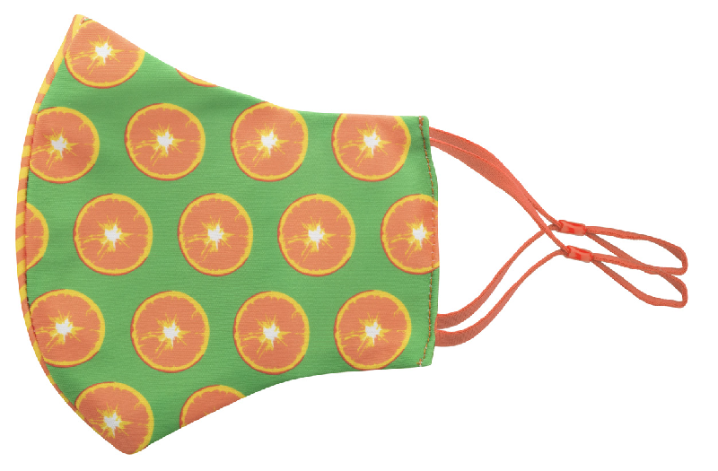 Masque facial personnalisé - deux couches, lavable et réutilisable - Taille adulte - Polyester et coton - Impression sublimation_3