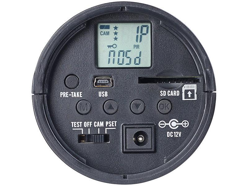 Caméra de surveillance extérieure HD IRC-120 Visortech - autonome, étanche, vision nocturne jusqu’à 15 m_3