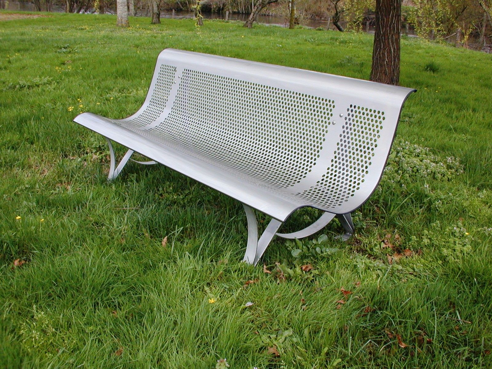 Banc public malmaison acier inox_3