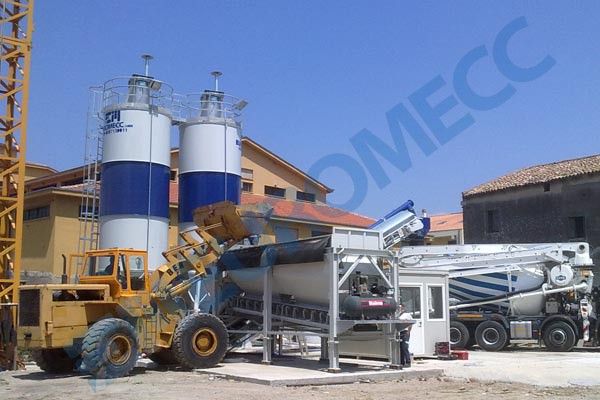 Euromobil T20 Centrale à Béton - Euromecc - Mobile - 60 m3/h - Bas Coût d'Entretien_3