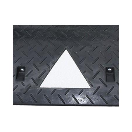 Passe-câbles caoutchouc - chargement par le dessus - 2 canaux Ø 95x90mm - résistant jusqu'à 50T_3