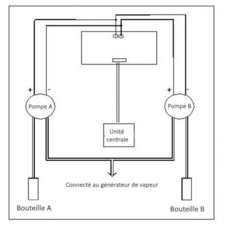 Pompe de détartrage automatique - Générateur de vapeur Desineo série pro - Cuve inox et accessoires inclus_3