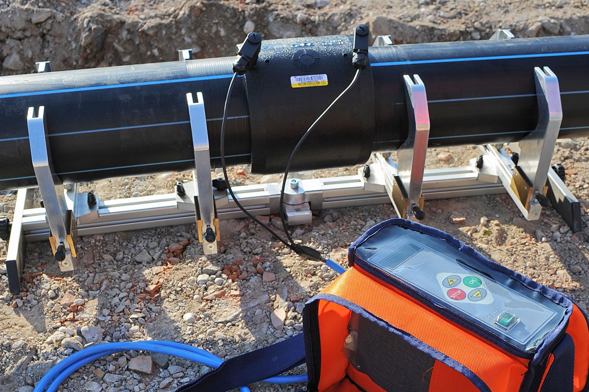 Poste à souder électrosoudable avec connecteurs universels Ritmo ELEKTRA LIGHT