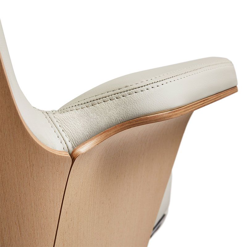 Summa - Fauteuil de bureau exécutif Humanscale en cuir personnalisable - Largeur 711.2 mm_3