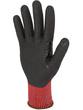 Gants de protection nitrile mousse - Coupure niveau D - Support PEHD - Phd54red_3
