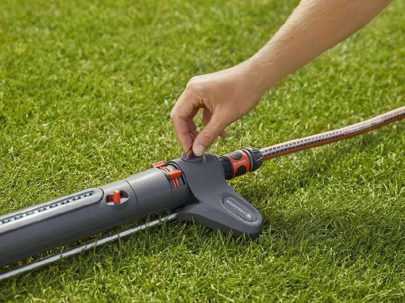 Arroseur oscillant AquaZoom M - Arrosage de 9 à 250 m² - Portée réglable de 3 à 18 m - Largeur de 3 à 14 m_3