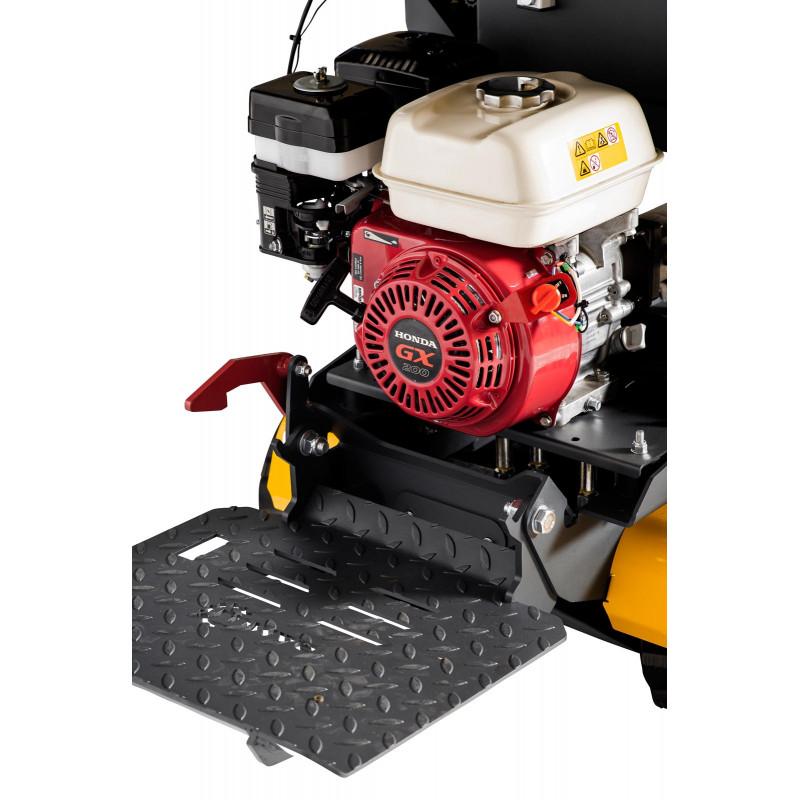 Chenillard motorisé avec pelle hydraulique pour sable, gravier ou bois