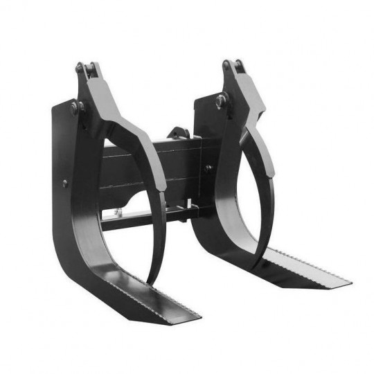 Pince à bois deux bras MAXI - Construction robuste avec ouverture conséquente - Compatible chargeurs et télescopiques_3