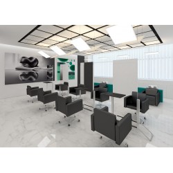 Dalle led 40w à haute efficacité lumineuse, adapté à l'éclairage dans le domaine tertiaire, le commerce, l'éducation et la santé - novad tunable white_3