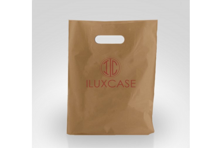 Sac plastique personnalisable sur-mesure - Poignées bretelle ou découpées - PE vierge ou recyclé - Minimum 50 microns_3