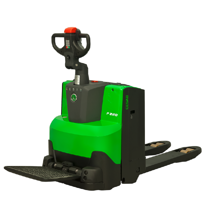 Transpalette électrique P200 pour vos opérations de manutention en Isère et Rhône   -  disponible en achat neuf et en location de courte à longue durée_3