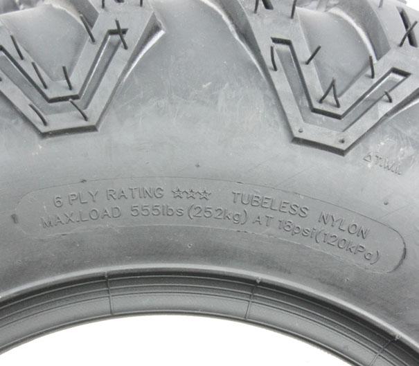 2 pneus Wanda P3035 pour VTT, 25x8.00R12, 6 plis_3