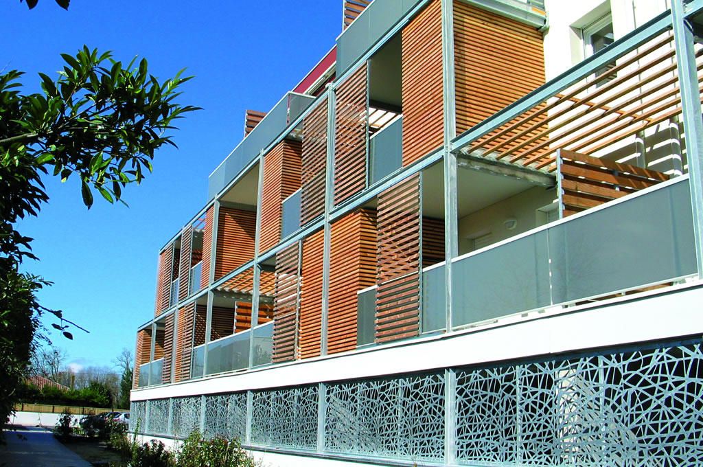 Areal - garde-corps - horizal - en aluminium - remplissage sur dalle_3