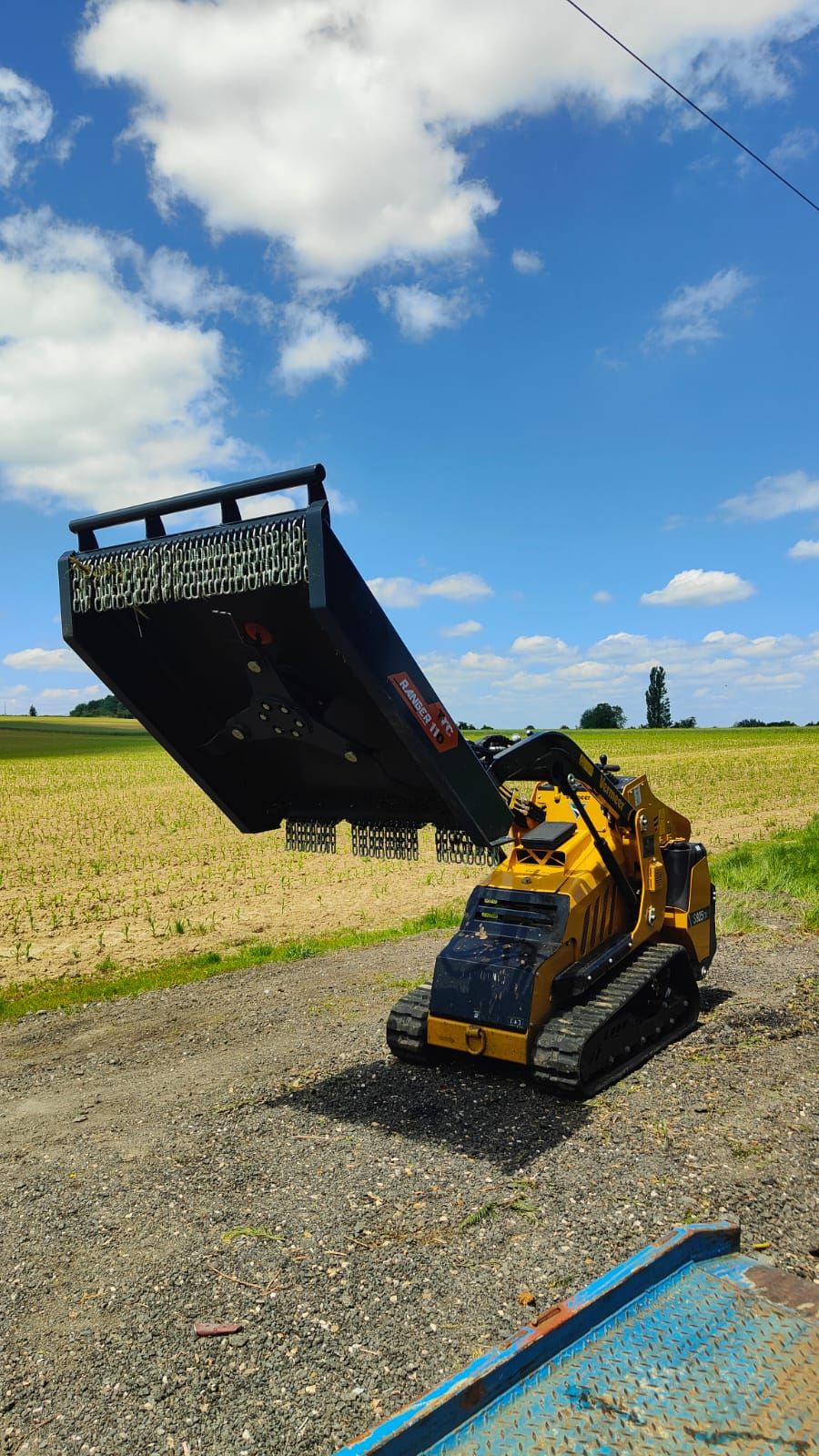 Débroussailleuse hydraulique avec moteur 25/40Lm jusqu'à 280 bar