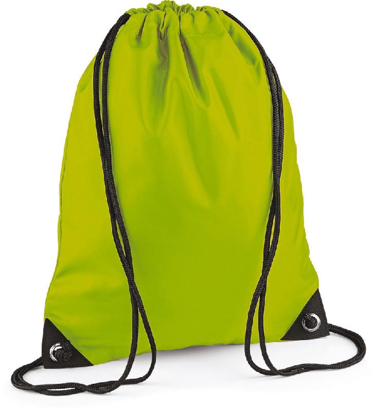 Sac à dos cordelettes PREMIUM - Réf: BG10 - Bag Base - 210D Polyester - Imperméable - Coins renforcés_3