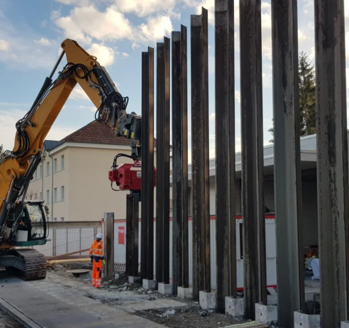 Vibrofonceur pour pelle - Compact et léger - Dès 6 tonnes_3