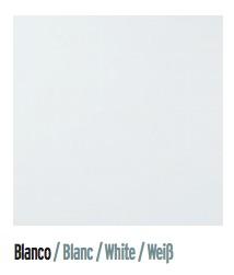 Bureau d'angle K4 avec piètement chromé - Mobel Linea - 180, Blanc, Droite_3