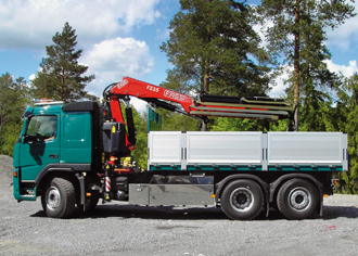 Grue auxiliaire Fassi F235A e-dynamic - capacité de levage jusqu'à 20,30 tm - bras hydraulique jusqu'à 2,70 m avec jib_3