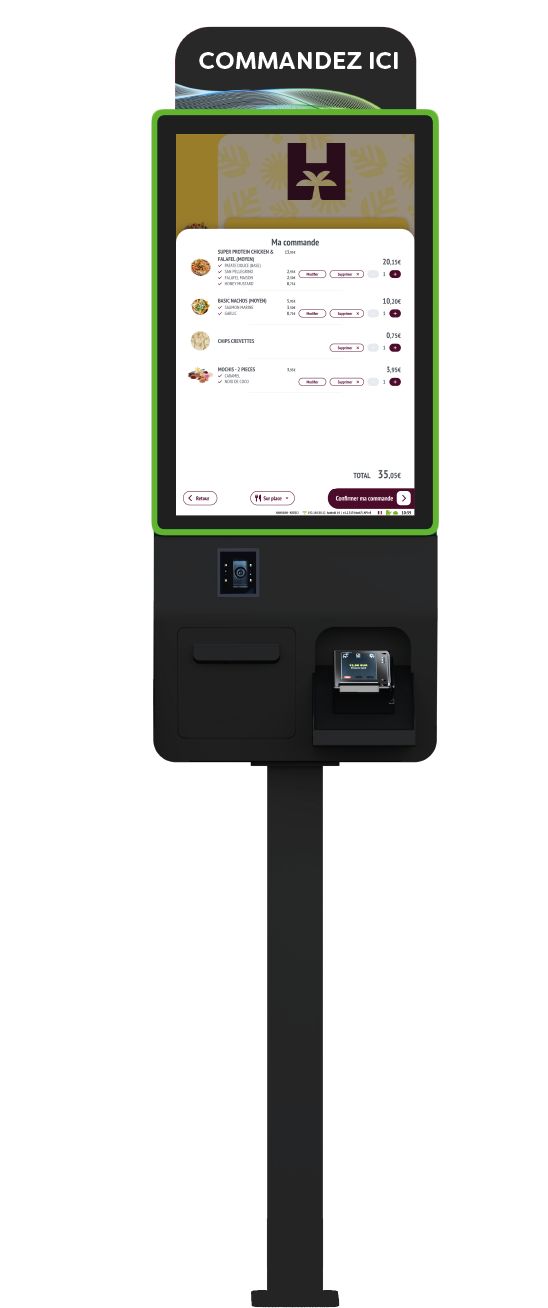 Logiciel de Borne de commande Restomax à partir de 79 euros h.t / mois_3