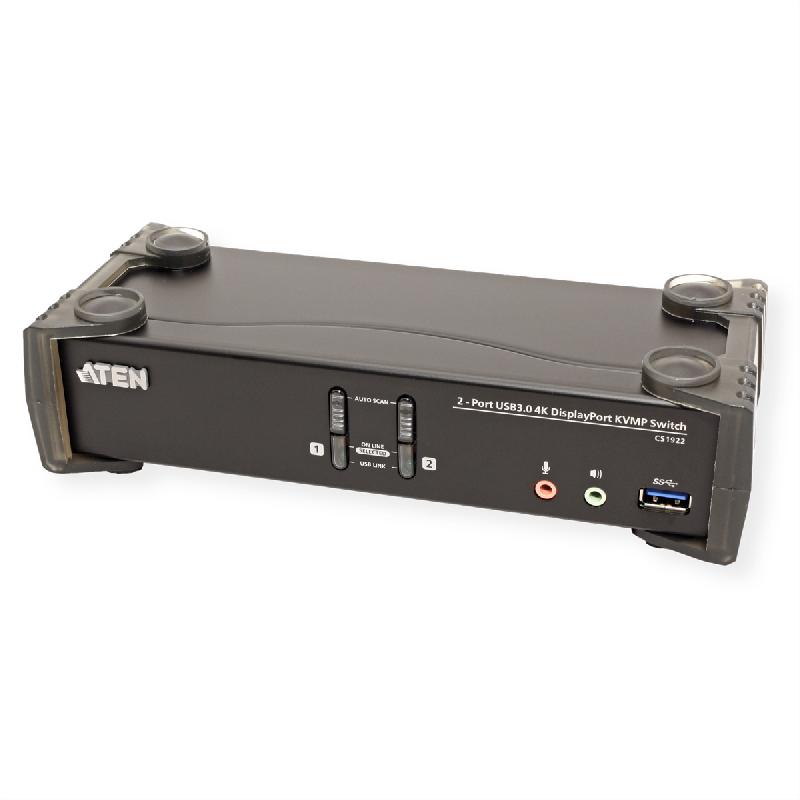 ATEN CS1922 Commutateur KVMP DisplayPort 4K 2 ports USB 3.0_3