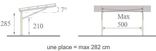 Ombrière photovoltaïque aluminium_Porte à faux - GIULIO BARBIERI_3