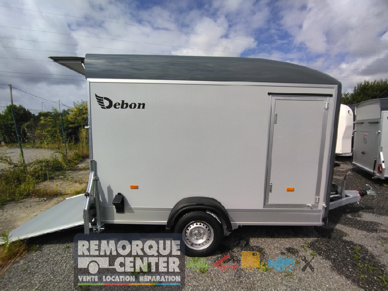 Remorque Fourgon Debon Roadster 400 - PTAC 750 à 1300 Kg - 1 essieu freiné - 3150 x 1640 mm - H:2010 mm - Reference -CCL6_3